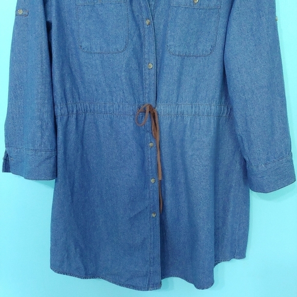 Shirt Dress Size Large - Picture 3 of 10